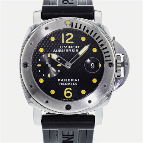 panerai luminor submersible regatta limited edition pam 199 men's watch